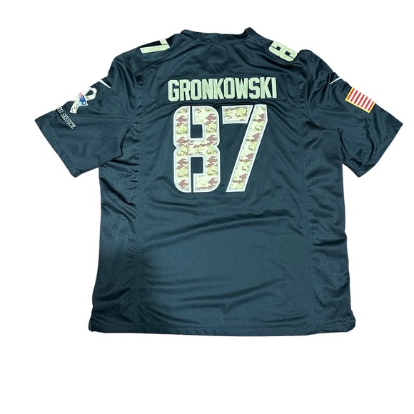 Nike Patriots Salute to Service Ron Gronkowski Jersey - Picture 2 of 2